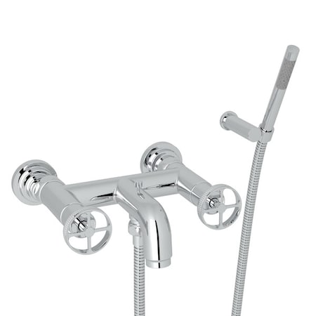 Rohl Campo Exposed Wall Mount Tub Filler A3302IWAPC